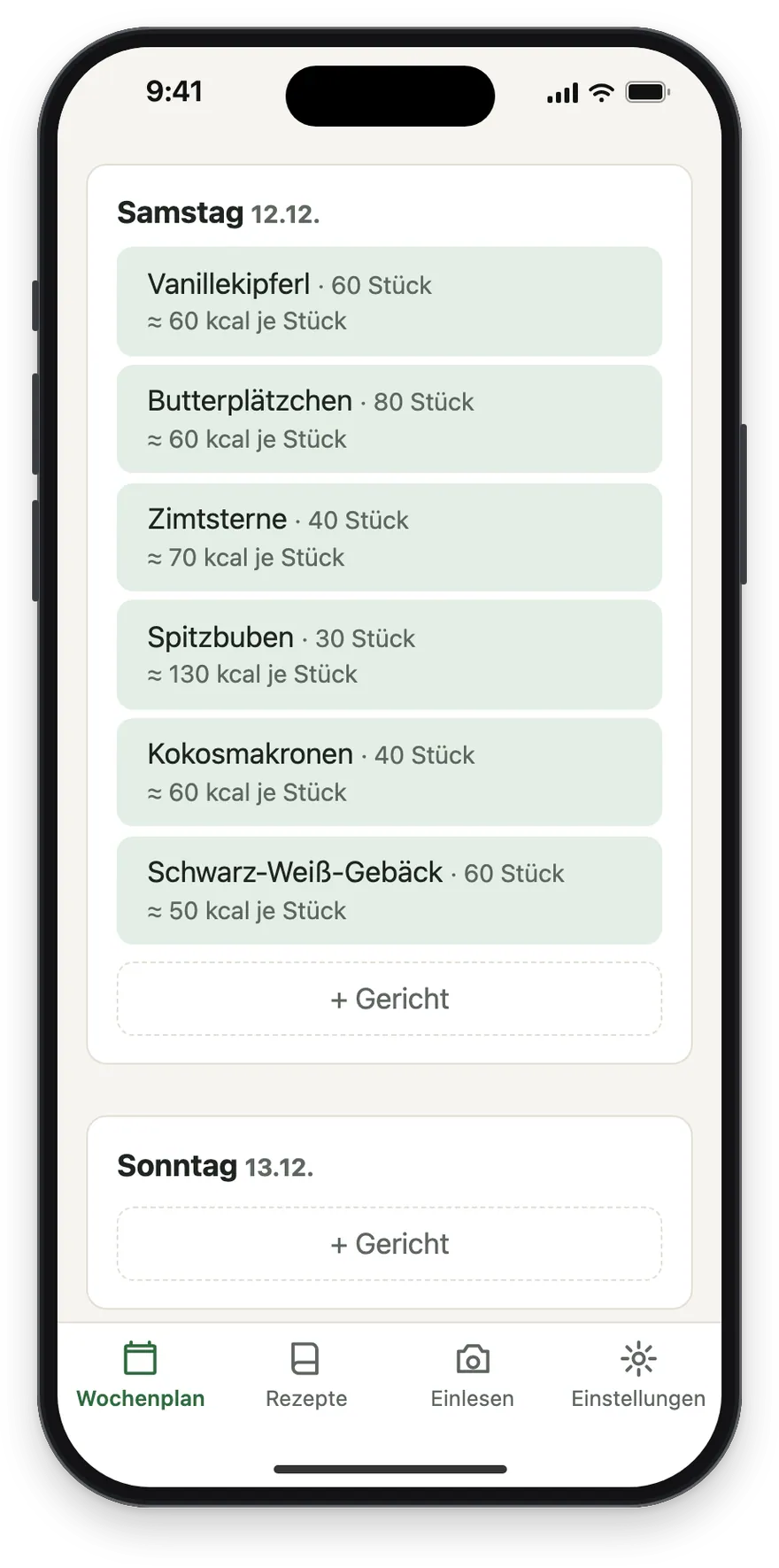 Der Samstag mit sechs Plätzchenrezepten